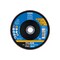 Pferd 7" x 7/8" A.H. POLIFAN Flap Disc - Z PSF STEELOX, Zirconia, 40 Grit, Conical 62062 - alternate 3